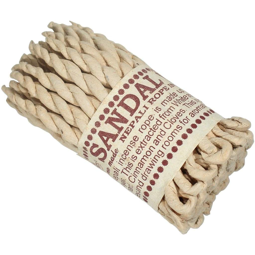 Nepali Sandalwood Rope Incense - SpiritualClout